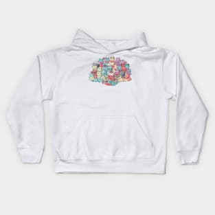 Cool kittens collection Kids Hoodie